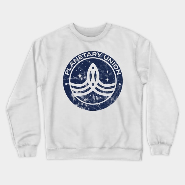 Planetary Union Worn Crewneck Sweatshirt by ideeddido2